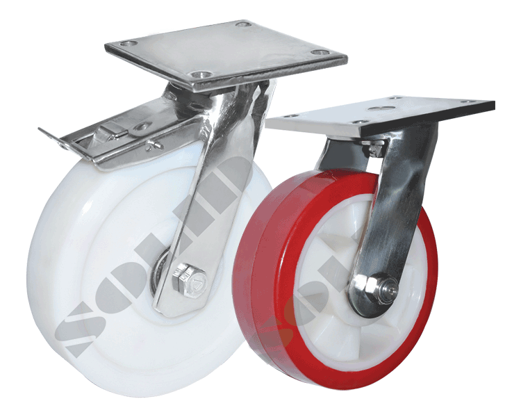 Medium Duty Stainless Steel Casters